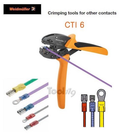 Weidmuller 바이드뮬러 컨텍트압착기 컨택트압착기 CTI6, 1개