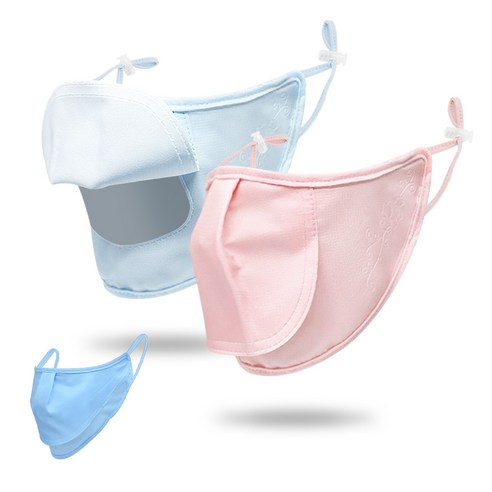 뜨거운 태양 아래, 당신의 피부를 지켜줄 프리미엄 자외선 마스크 자외선차단마스크국산햇빛가리개