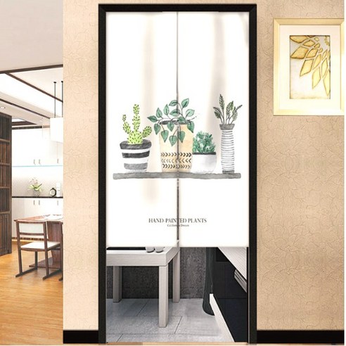 찬 바람 쌩쌩, 현관 앞 냉기에 맞서는 우아한 해결책! (feat. 우리 집 분위기 UP!) 현관가림막