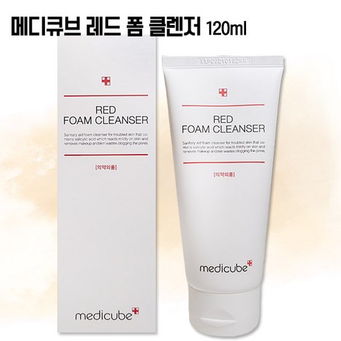 메디큐브 레드 폼 클렌저, 1개, 120ml