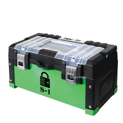 톤 철공구함 S2 공구박스 17인치 공구정리함 박스 공구통 가방 부품상자 부품함 파우치, 1개