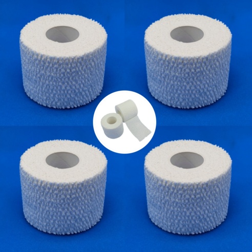 에스토스포츠 크로스핏 훅그립테이프 5cm x 4.5m (4개), 화이트 4개
