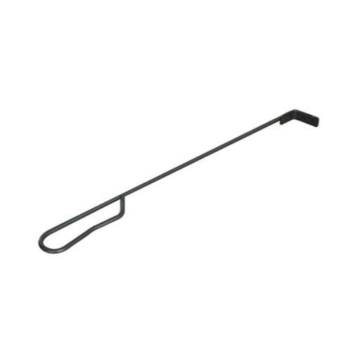 애쉬 삽 애쉬 제거 도구 화재 포커 바베큐 애쉬 도구 벽난로 바베큐 캠핑 용 굽기, 46cm, 금속, 검은 색