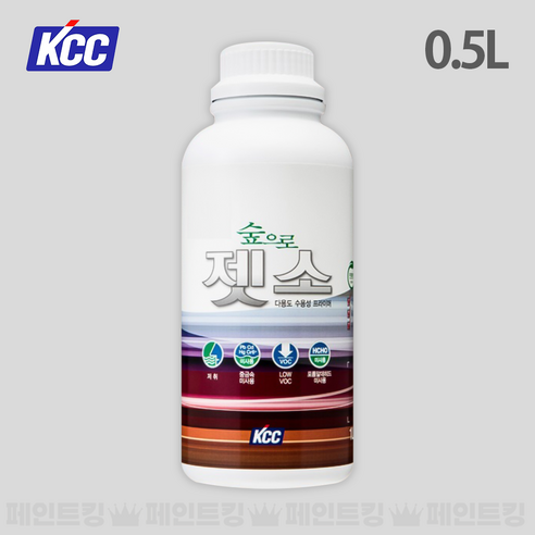 KCC페인트 숲으로 홈앤 젯소 셀프인테리어, 1개, 0.5L, 화이트