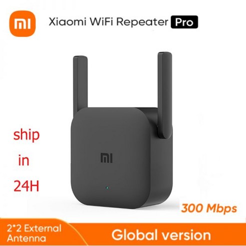 TV 셋톱 박스 스마트 수신기 OTT 글로벌 버전 Xiaomi Mijia WiFi 리피터 프로 앰프 라우터 300M 2.4G 네트워크 Mi 무선 2 안테나 홈