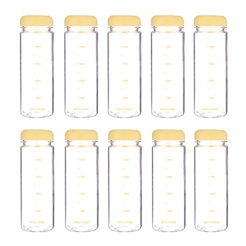 마이보틀 트라이탄 눈금 내열물병 10p 350ml 500ml, 옐로