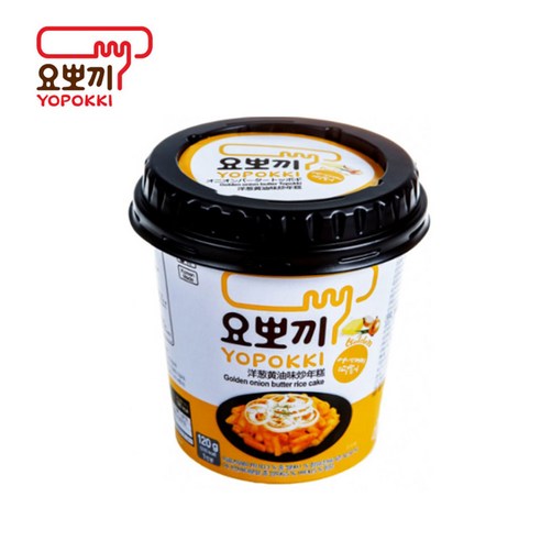 요뽀끼 어니언 떡볶이 120g 국민 간식 캠핑 여행, 1개