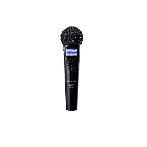ZOOM 줌 핸드헬드 마이크형 2트랙 레코더 32bit 플로트 녹음 대응 M2