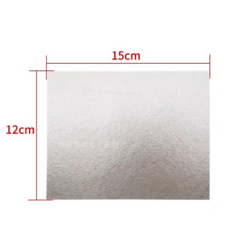 전자렌지 운모판 절연시트 전자레인지 패드 교체 스파크방지 LG 삼성 SK 호환 마이카 15x12cm