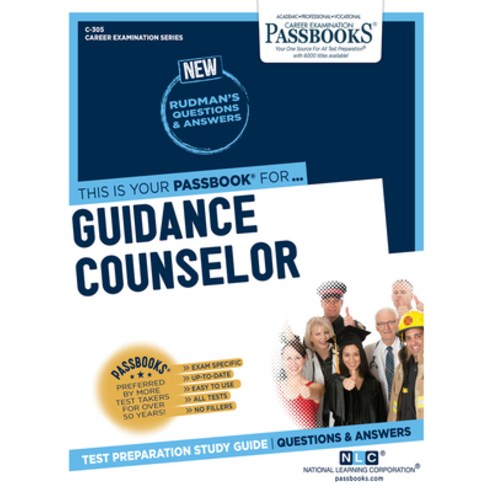 Guidance Counselor Volume 305 Paperback, Passbooks, English, 9781731803054