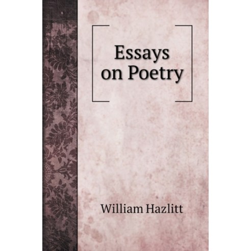 Essays on Poetry Hardcover, Book on Demand Ltd.
