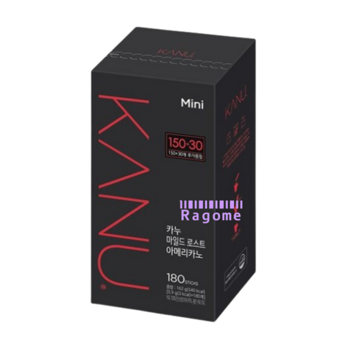 카누 미니 마일드 아메리카노 180T – 0.9g, 1박스 (180개입) 카누아메리카노 카누 미니 마일드 아메리카노 180T – 0.9g, 1박스 (180개입) 카누아메리카노