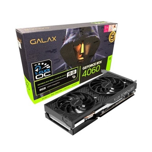 게임 세계를 현실로: GALAX 지포스 RTX 4060 2X OC V3 D6 8GB 심층 탐구 그래픽카드4060