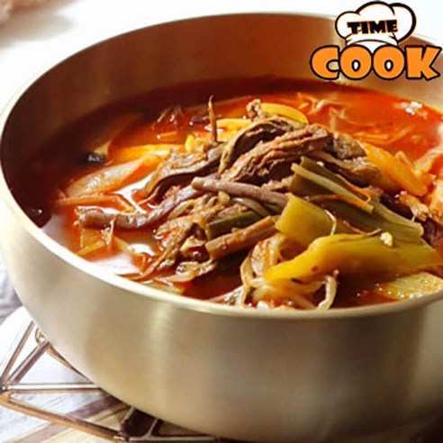 타임쿡 시골장터 전통 대파육개장 2인분, 600g, 5개 - 즉석탕/찌개 | 쿠팡