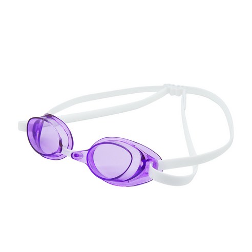 제로지 선수용 노패킹 물안경 (SWIMMING GOGGLE EXPERT E1) WS-1004, PURPLE+WHITE, 1개