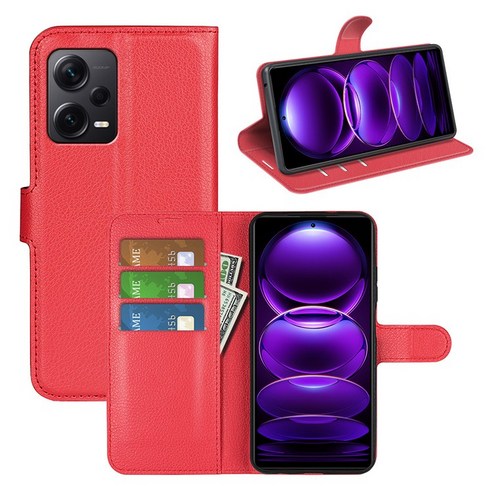 샤오미 레드미 노트 12 프로 플러스 5G 전용 지갑 카드 지폐 수납 다이어리 케이스