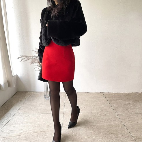 겨울용 퍼숏 자켓