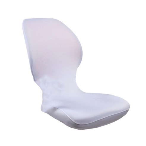 탄력 있는 빨 수 있는 컴퓨터 사무실 회전 의자 덮개 Slipcover 보호자, 화이트, {"수건소재":"폴리 에스터"}