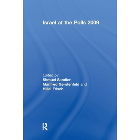 (영문도서) Israel at the Polls 2009 Paperback, Routledge, English, 9781138973428
