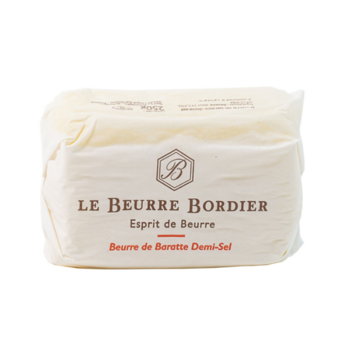 Le Beurre Bordier 프랑스 보르디에 가염 버터 125g, 1개, 125g