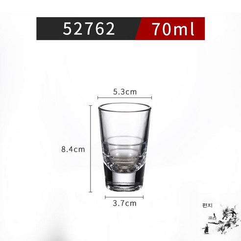스노우드림 크리스털 글라스 소주잔 맥주잔 찻잔 양주잔 두께 8각잔 레스토랑 호텔용, 52762(6매입)