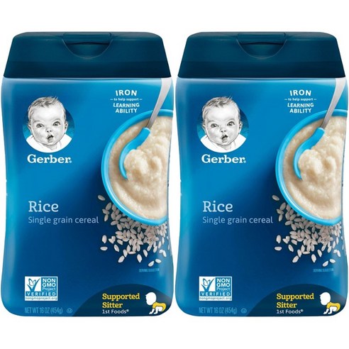거버 시리얼 454g, 쌀(Rice), 2개