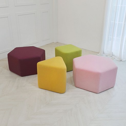 인테리어에 활력을 불어넣는 H34 온앤오프 패브릭 스툴