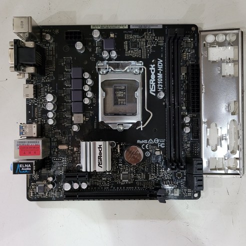 중고메인보드 ASROCK H310M-HDV (8세대), H310M-HDV
