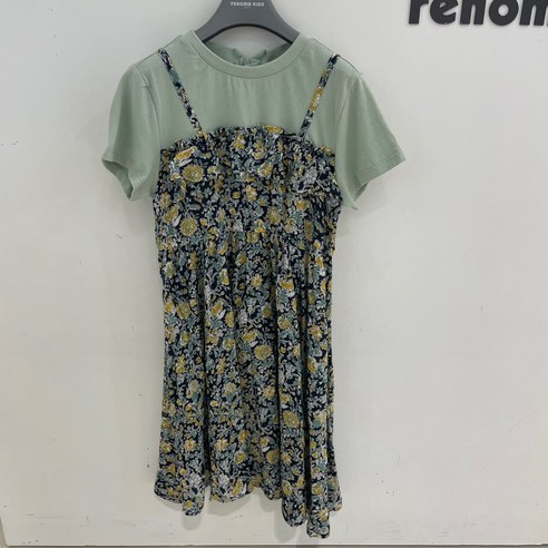 레노마키즈 여아프릴뷔스티에원피스 R2222O635