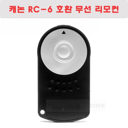 캐논호환 캐논 RC-6 무선 리모컨 호환품 (EOS 90D M5 M6 100D 750D 800D 5DMK4 80D 77D 70D 7D Mark2 6D Mark2), 1개