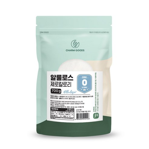 알룰로스 가루 분말 스테비아 혈당 설탕 대체제 대신 대체당 알룰로스설탕 코스트코알룰로스, 700g, 6개