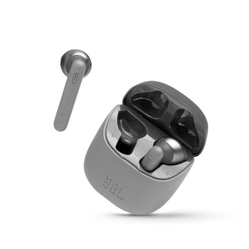 JBL 트루 와이어리스 블루투스이어폰 T225 TWS, Grey, JBLT225TWS