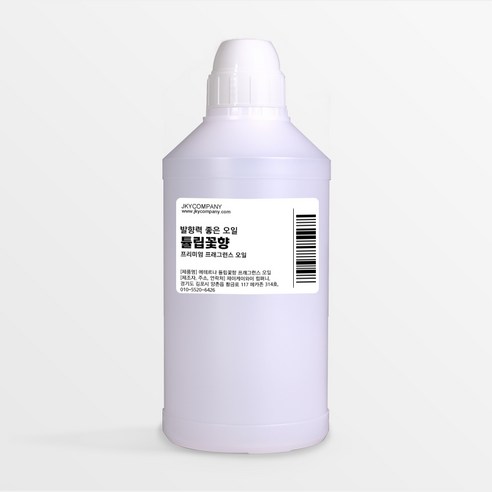 발향력 좋은 프래그런스 오일 원액, 156.튤립꽃향, 500ml, 1개