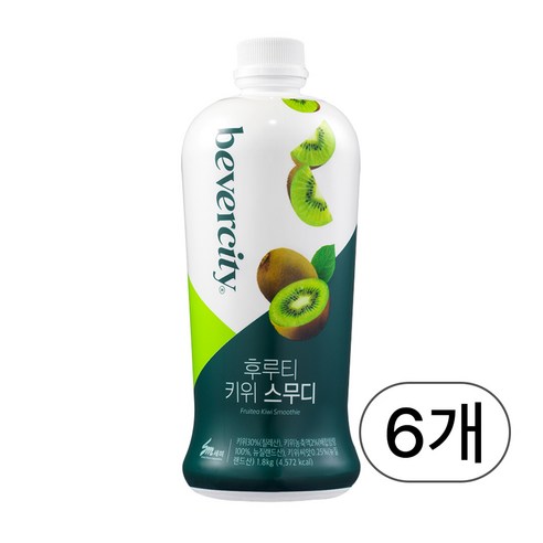 세미 베버시티 후루티 키위스무디 1.8kg X 6병