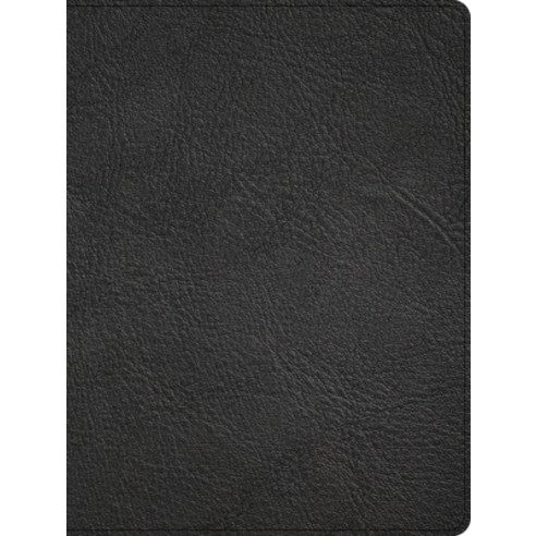 (영문도서) CSB Men of Character Bible Revised and Updated Black Genuine Leather Indexed Leather, Holman Bibles, English, 9798384501794