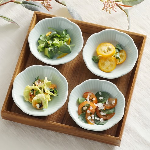 식탁에 청량함을 더하는 섬세한 선택, 윤도자기 청아 소스볼