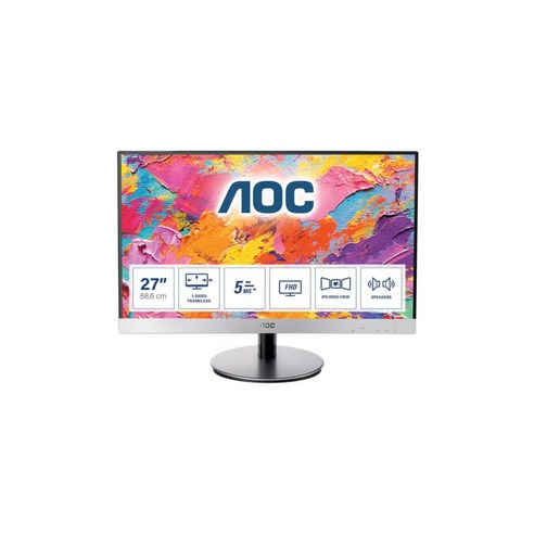 알파스캔  알파스캔 AOC I2769VM 27인치 IPS LED 사무용 가정용 중고모니터