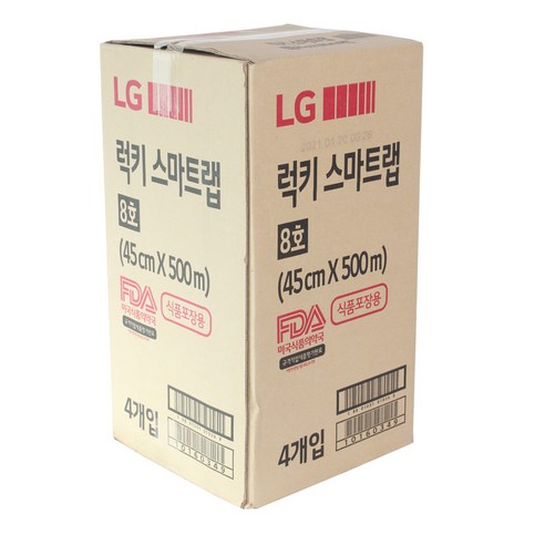 업소용 식당용 스마트 럭키랩 1 SET 대용량, 1 BOX(4개입) 우마이백