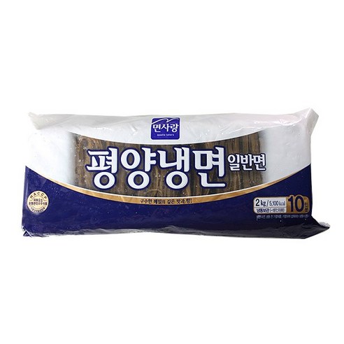 면사랑 평양냉면 2kg 10인분, 3개 모리오카냉면