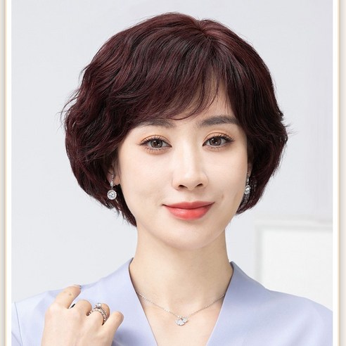 엄마통가발로 10년은 더 젊어 보이는 효과를!