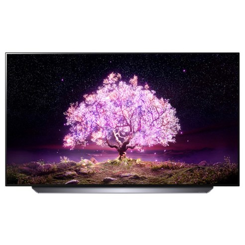 LG전자 4K UHD OLED 올레드 TV, 120cm(48인치), OLED48C1ENB, 스탠드형, 방문설치