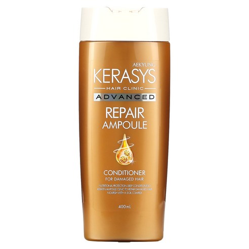 Kerasys 어드밴스드 Raair 앰플 컨디셔너 손상 모발용 400ml