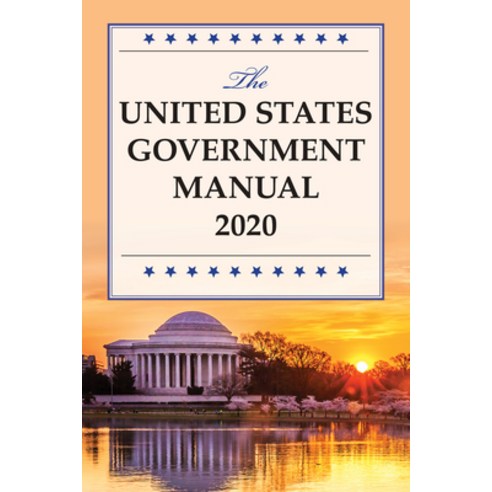 The United States Government Manual 2020 Paperback, Bernan Press, English, 9781636710068