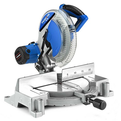 금속각도절단기 작업대 목공톱 작업다이 톱날 원형, 10인치 전문가용 모델 + 80개 목공용 톱날, 1개