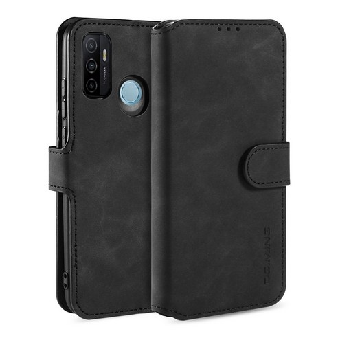 OPPO A32 2020 휴대 전화 케이스에 적합 복고풍 가죽 지갑 카드 슬롯 접이식 커버 OPPO A32 2020 에적합