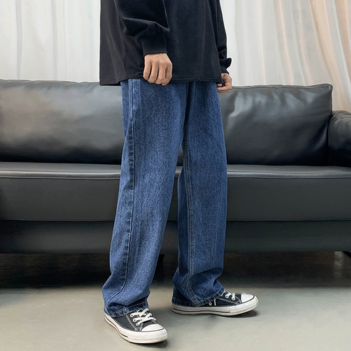 데이즈 세미와이드 데님팬츠