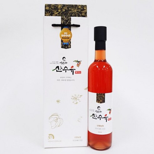 지리산자락 구례 산수유 엑기스 300ml, 1개