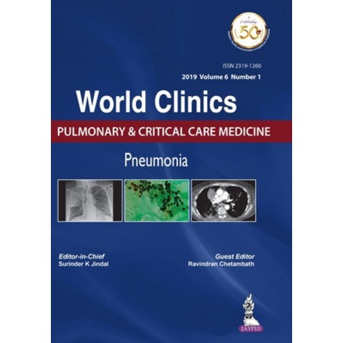 (영문도서) World Clinics: Pulmonary & Critical Care Medicine - Pneumonia Hardcover, Jaypee Brothers Medical Pub..., English, 9789352704668