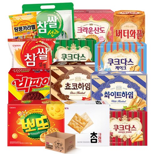 맛있는 오피스 간식을 위한 빅파이 사무실 과자 세트