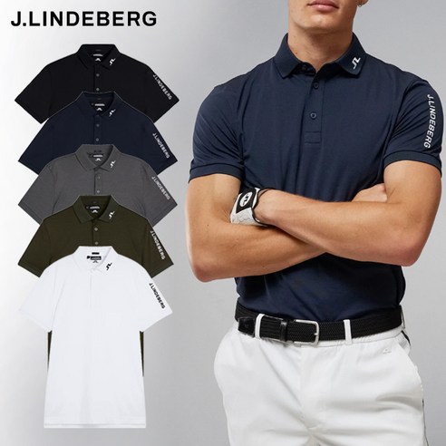 [J.LINDBERG] 남성 반팔 티셔츠 / 제이린드버그 골프웨어 / 투어테크 슬림핏 폴로